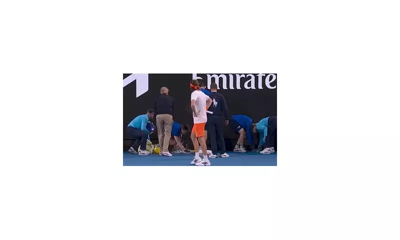 Australian Open Match Halted as Ball Kid Falls Ill During Tsitsipas Victory