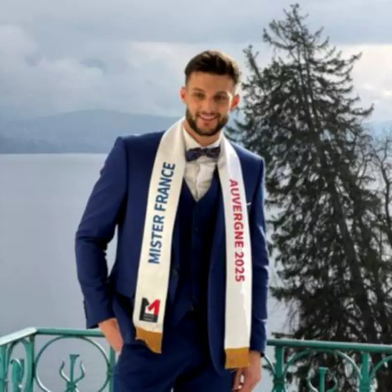 Banned Tennis Star Maxence Broville Crowned Mister France 2026