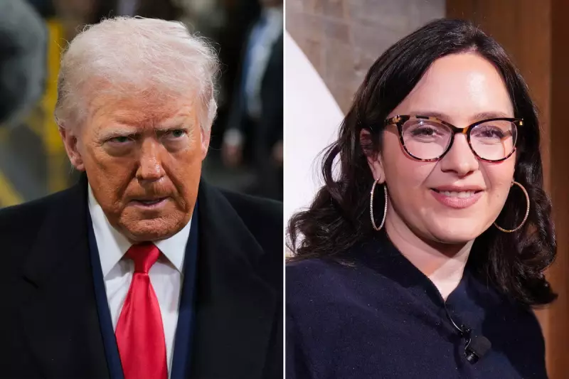Bari Weiss and Donald Trump's Cheek Kiss After 60 Minutes Interview Stuns CBS Staff
