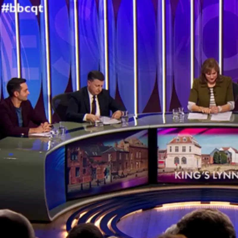 BBC Question Time Audience Roars at 'Care Home for Old Tories' Reform UK Dig