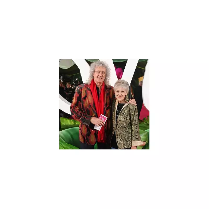 Brian May and Anita Dobson shine at Cirque Du Soleil after health fears