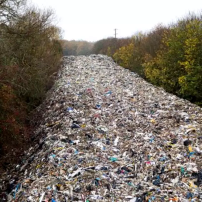 Britain's 'Biggest-Ever Fly-Tip' in Kidlington: 500ft Mountain of Waste Sparks Outrage
