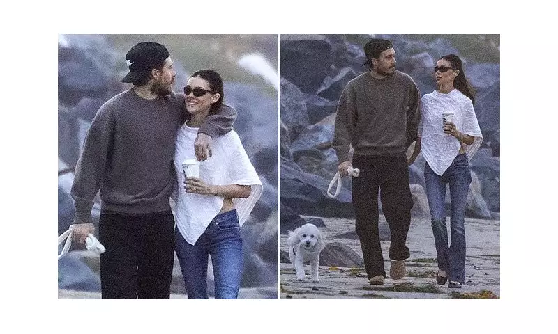 Brooklyn Beckham and Nicola Peltz Smile Through Family Feud in Malibu Stroll