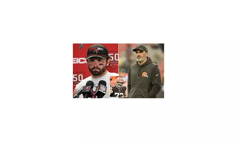 Browns Legend Joe Thomas Clashes with Baker Mayfield Over Stefanski Outburst