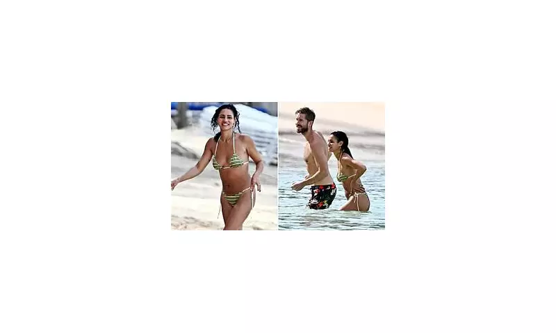 Calvin Harris & Vick Hope Enjoy Barbados Family Holiday After Birth of Son Micah