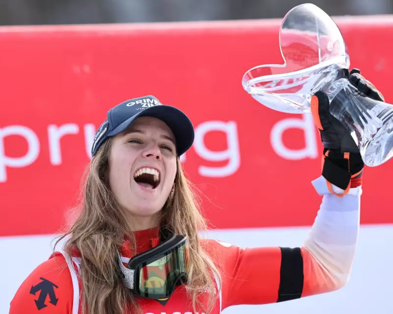 Camille Rast Ends Mikaela Shiffrin's Slalom Streak in Slovenia