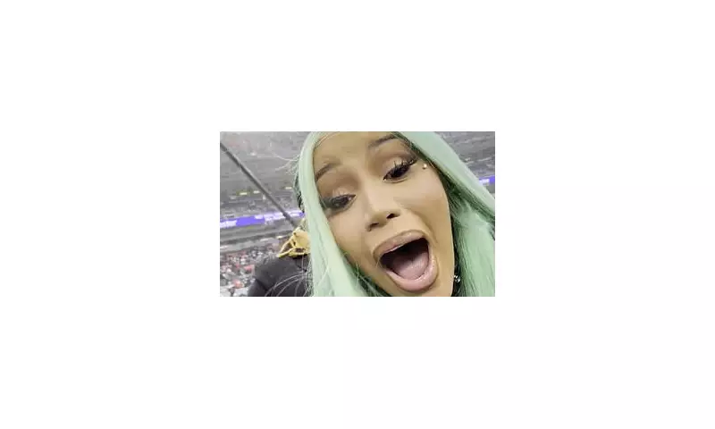 Cardi B's Sideline Celebration as Patriots Reach Super Bowl LX
