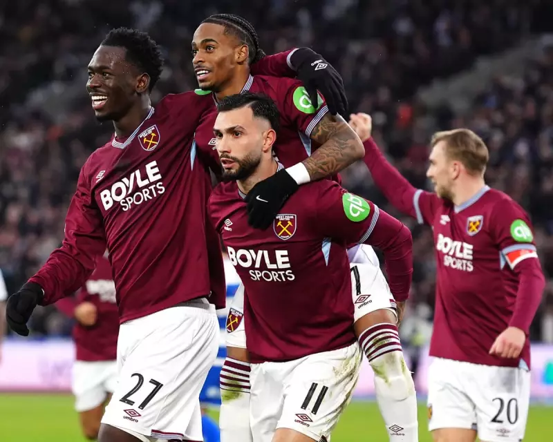 Castellanos' First West Ham Goal Seals Tense FA Cup Win Over QPR
