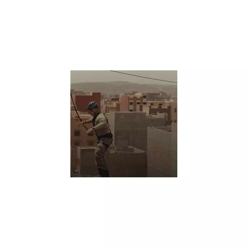 Celebrity SAS Crew Avert Disaster After Harness Blunder on 15-Metre Ladder