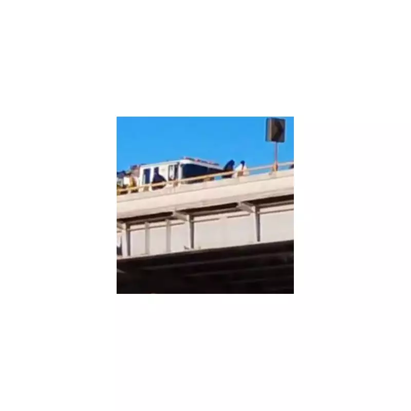 CJNG Cartel Hangs Body from Tijuana Bridge with Chilling Message to Rivals