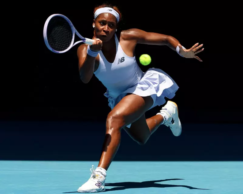 Coco Gauff Secures Australian Open First-Round Win Despite Serve Struggles