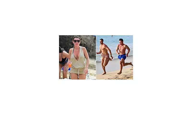 Coleen Rooney's Barbados New Year: Kai, 16, Steals Spotlight in Beach Sprint