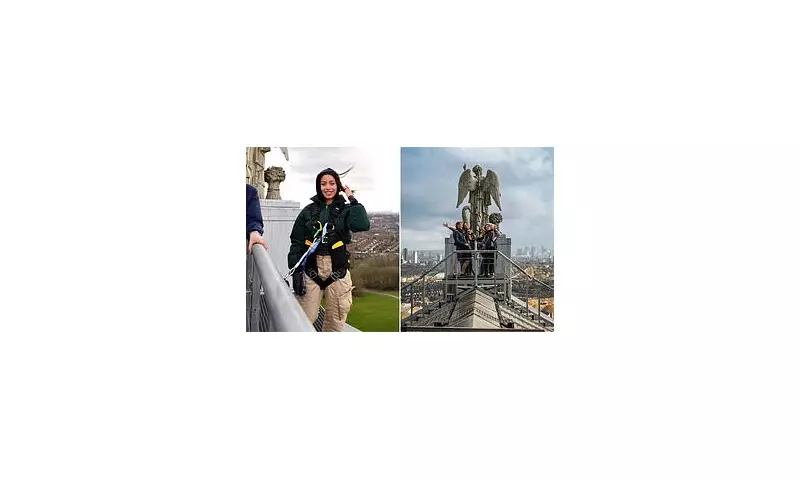Conquering the UK's Highest Rooftop Climb at London's Alexandra Palace