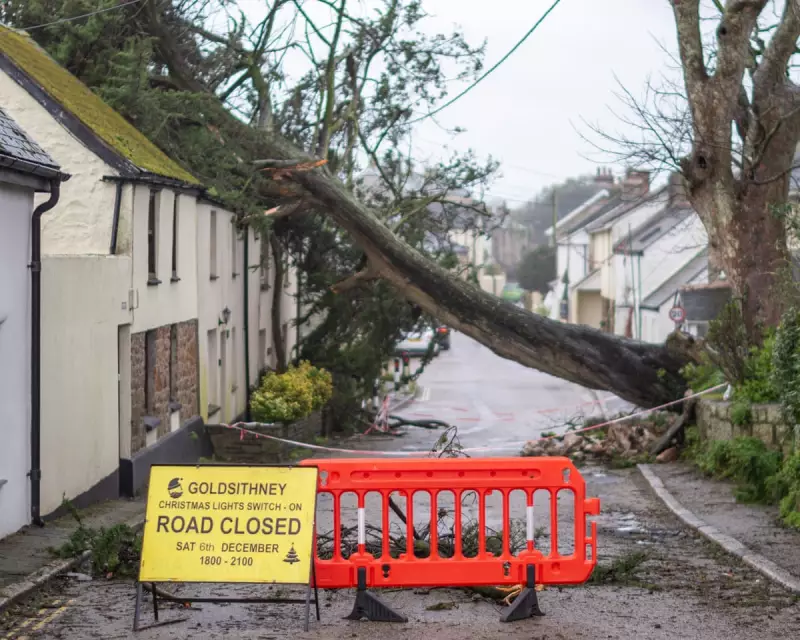 Cornwall's Storm Goretti Crisis: Villagers Stranded Without Power and Water
