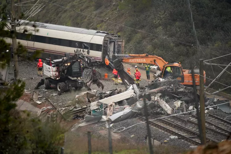 Crucial Metal Component Found Near Spanish Train Crash Site May Reveal Cause