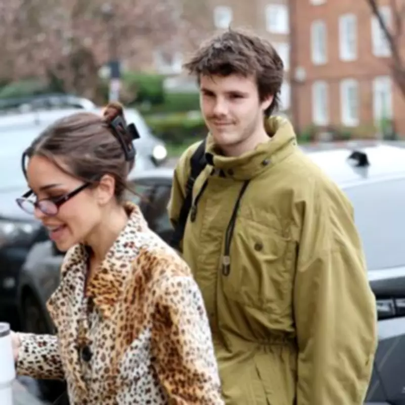 Cruz Beckham's Girlfriend Jackie Apostel Channels Victoria Beckham's Signature Style