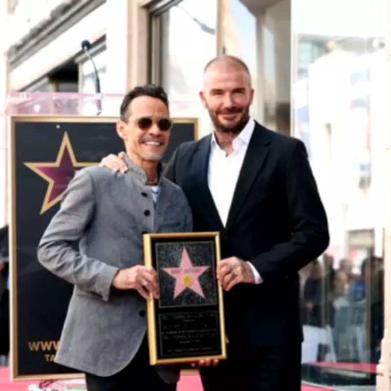David Beckham Reaches Out to Marc Anthony After Wedding Controversy