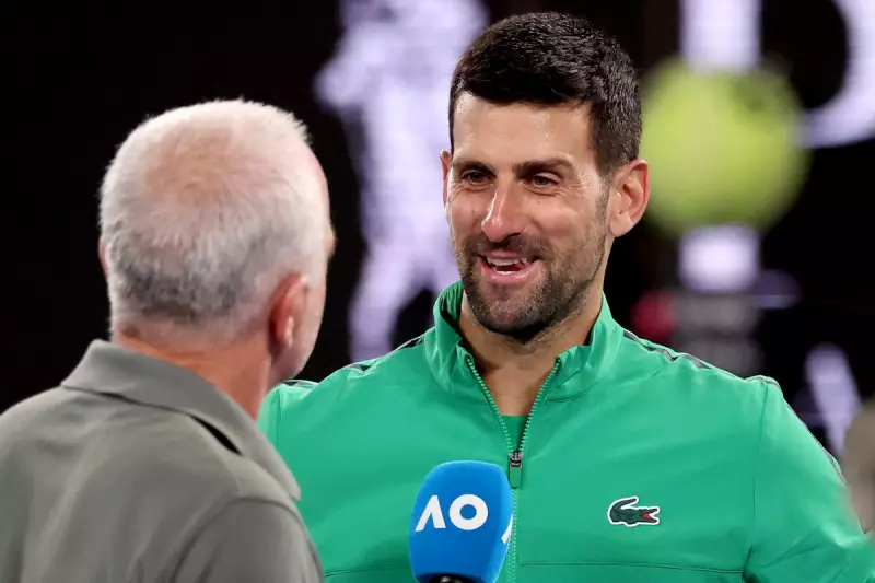 Djokovic Jokes About 'Copyright' After Alcaraz Copies His Serve at Australian Open