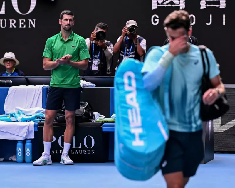 Djokovic's Dramatic Escape: Musetti Retires Hurt While Leading at Australian Open