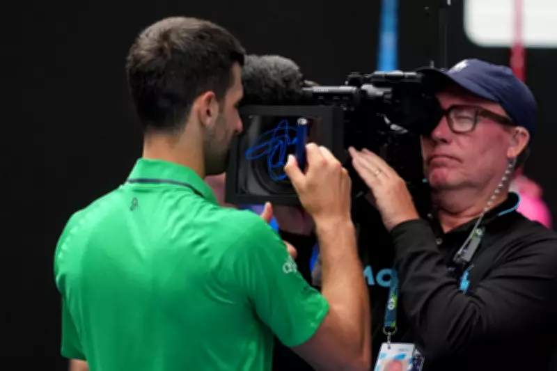 Djokovic's Four-Word Camera Message Fuels Historic Australian Open Final Bid
