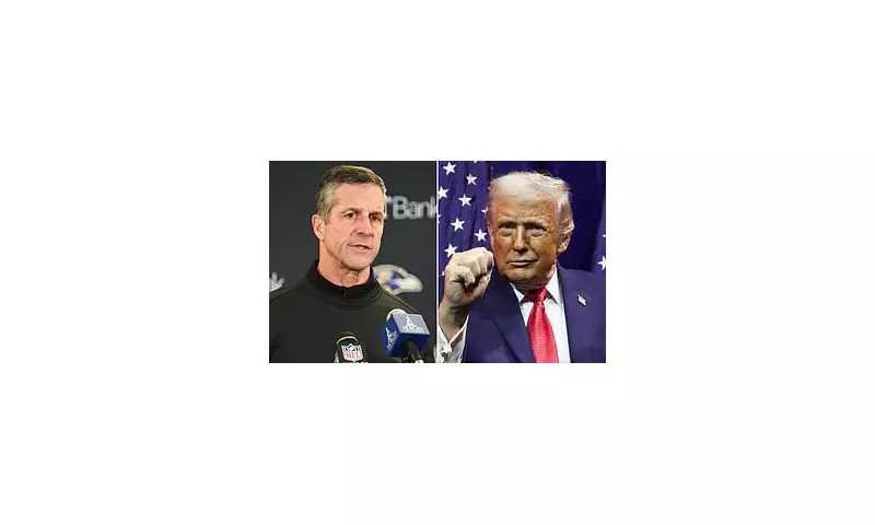 Donald Trump Urges NFL Teams to 'Hire John Harbaugh Fast' After Ravens Exit
