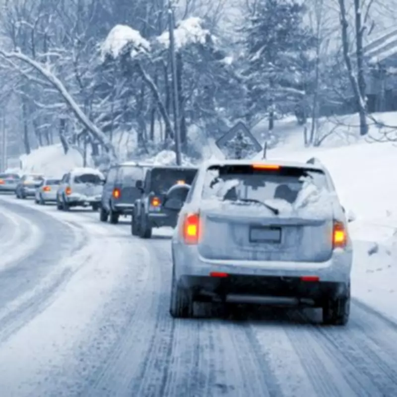 Drivers Urged to Increase Stopping Distances as 'Beast from the East' Threatens Heavy Snow