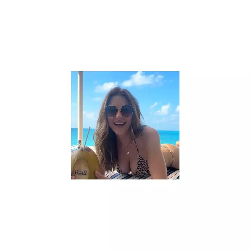 Elizabeth Hurley, 60, Stuns Fans with Topless Bubble Bath Snap on Maldives Private Island