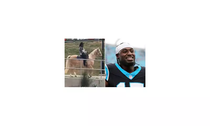 ESPN's Viral Blunder: Panthers' Legette Did NOT Ride Horse to NFL Playoff Game