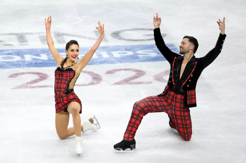 Fear & Gibson Settle for Bronze Again at European Figure Skating Championships