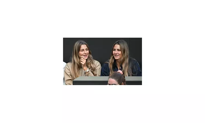 Federer's Twin Daughters Join Hewitt's Son at Australian Open