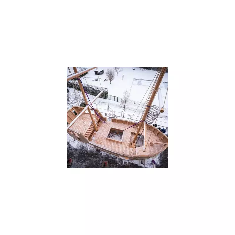 First Look: £3m Diana Memorial Playground Revamp Features New Alpine Wooden Ship