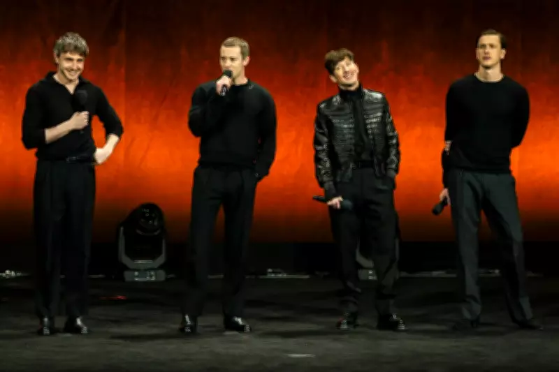 First Look: Mescal, Keoghan, Dickinson & Quinn Transform into The Beatles