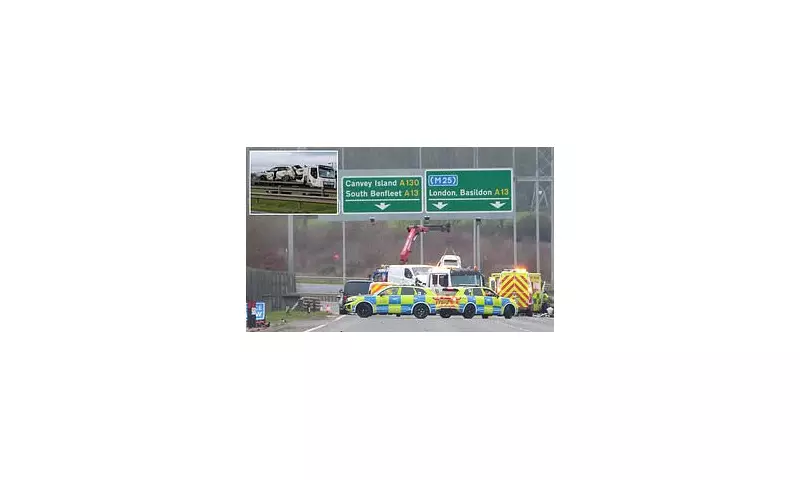 Five Emergency Workers Hospitalised After Van Hits Them on A130 in Essex