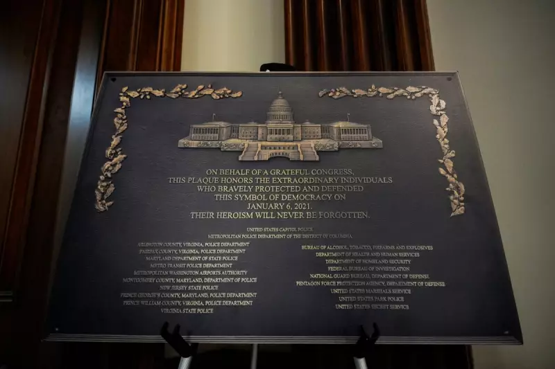 Five Years On: Jan. 6 Memorial Plaque Vanishes from Capitol