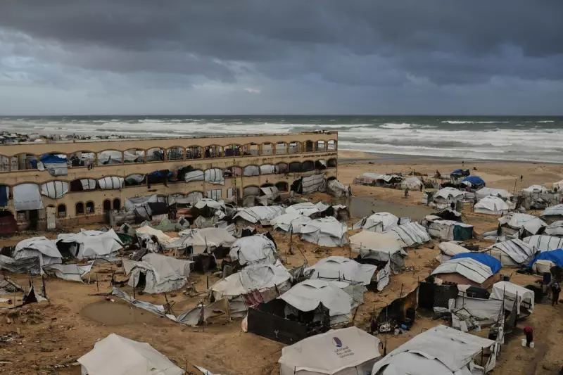 Four Killed in Gaza as Winter Storms Collapse Tents on Displaced Families