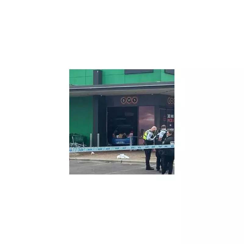 Four-year-old boy dies after car crashes into Canberra shopping centre store