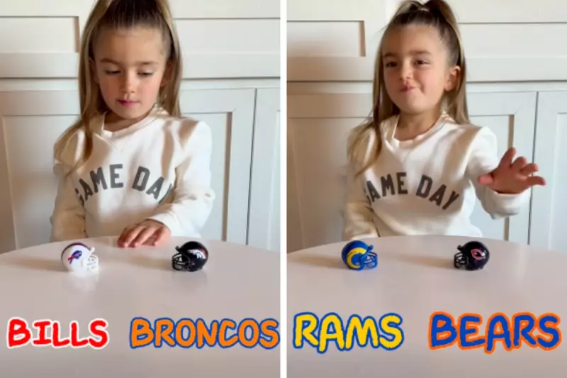 Four-Year-Old NFL Picker's Family Receives Death Threats After Playoff Losses