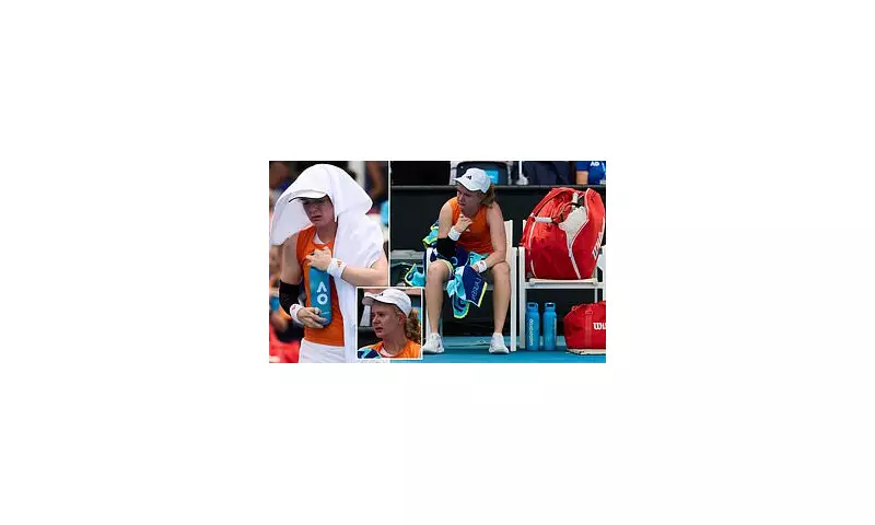 Fran Jones' Australian Open ends in tears after agonising double injury