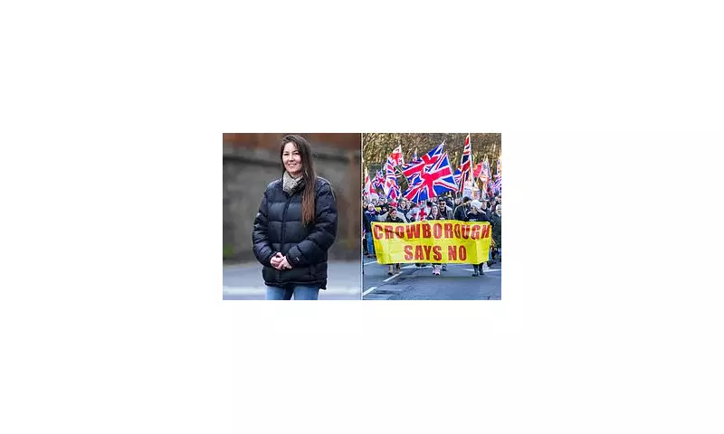 From Humdrum to Headlines: The Mother-of-Four Leading Crowborough's Asylum Camp Fight