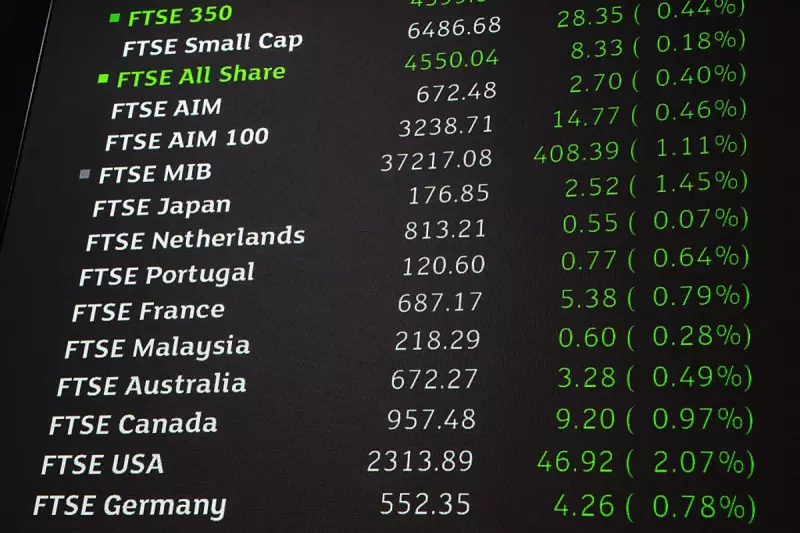 FTSE 100 Rises in Global Rally as Trump Tariff Threat on Greenland Withdrawn