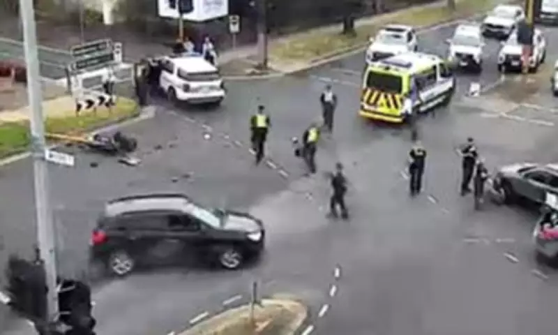 Geelong Traffic Chaos: Car Rams School Bus, Driver Arrested