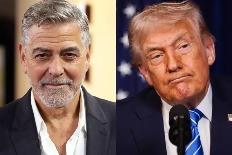 George Clooney Fires Back at Trump's 'Mediocre' Jibe with 'Make America Great Again' Jab