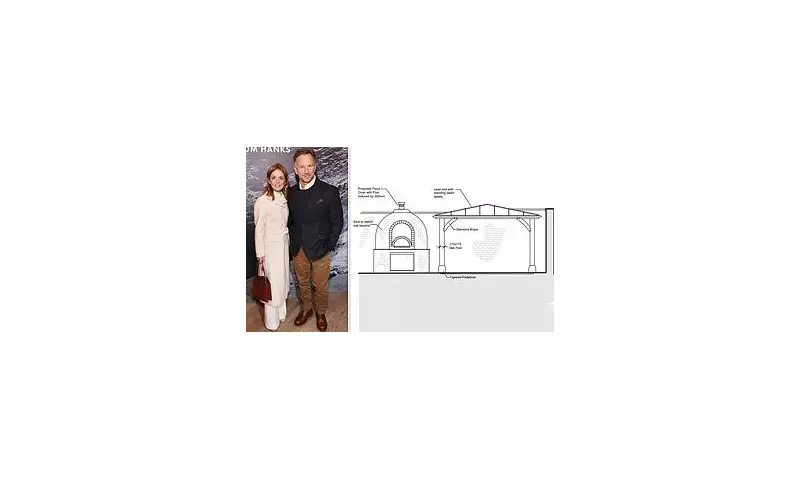 Geri Halliwell and Christian Horner Face New Planning Row Over 'Illegal' Pizza Oven