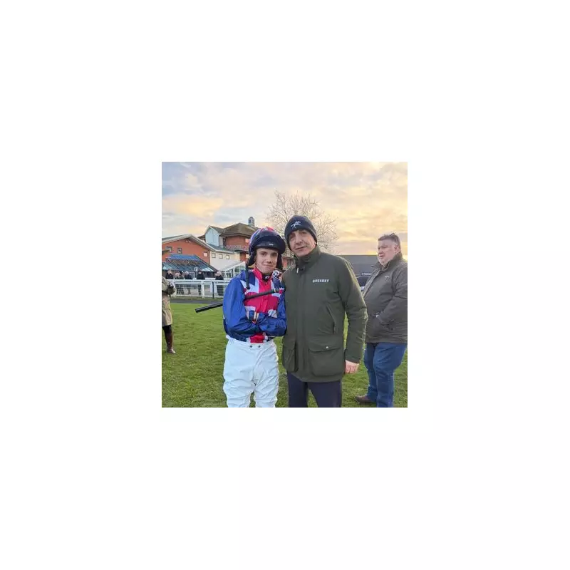 Grand National Jockey's Son Wins on First Rules Ride at Leicester