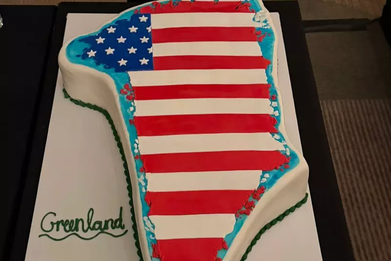 Greenland Flag Cake Served at GOP Event as Trump Pushes for Third Term