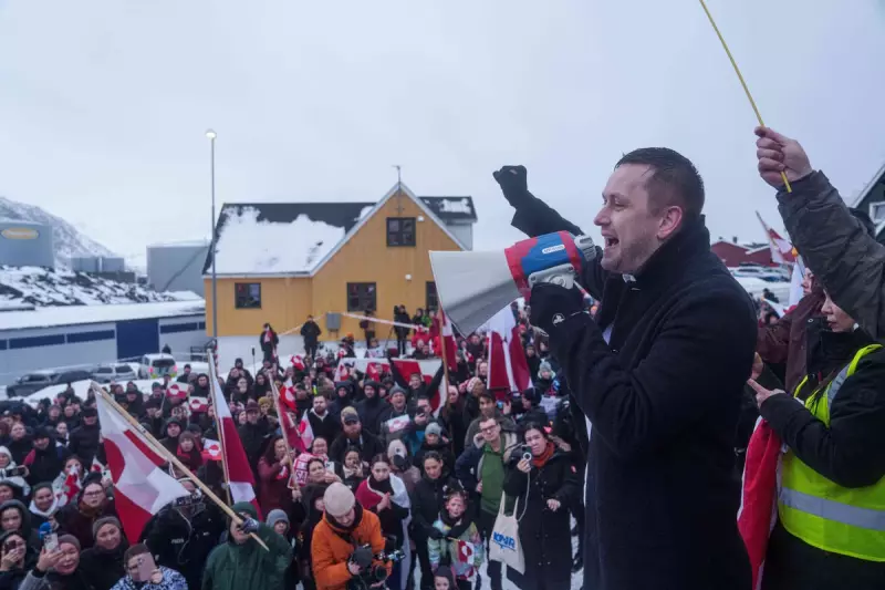 Greenlanders March on Ice Against Trump's 'Circus' Tariff Threats