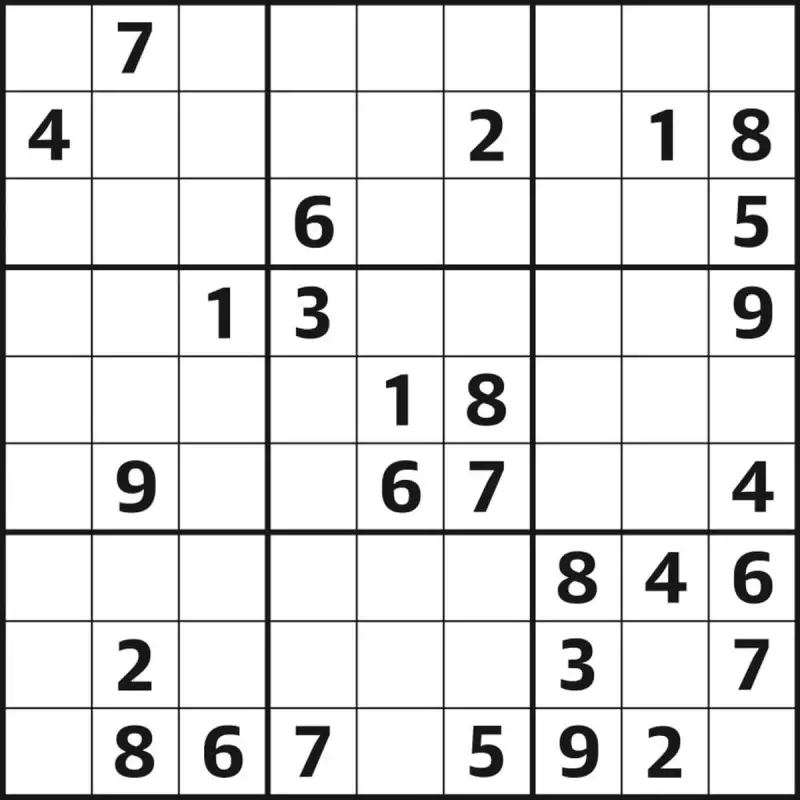 Guardian Sudoku Puzzle 7,182: Medium Challenge and Print Guide
