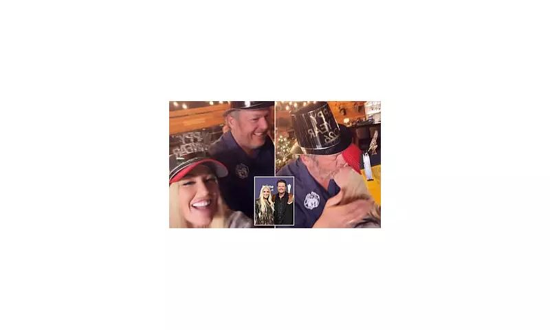 Gwen Stefani and Blake Shelton's New Year's Kiss Silences 2025 Divorce Rumours
