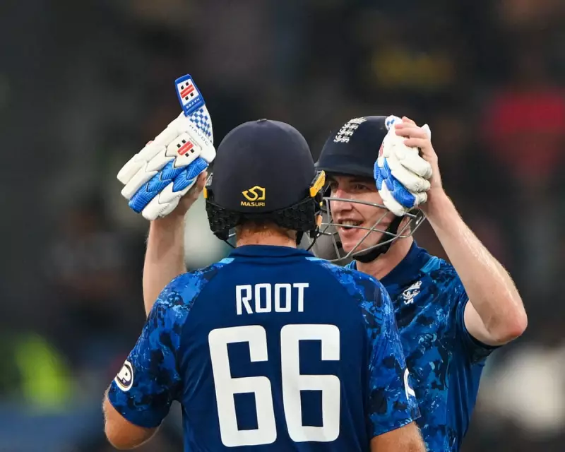 Harry Brook's 'Stone Cold' Celebration Marks Century in England's ODI Victory