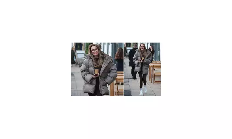 Hayley Fletcher Spotted in Cheshire After Husband Darren's Man Utd Manager Appointment